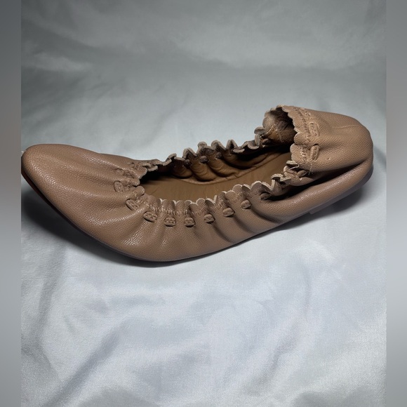 See By Chole Jane Scallop Calfskin Ballerina Flats Size 5.5 - Picture 5 of 11